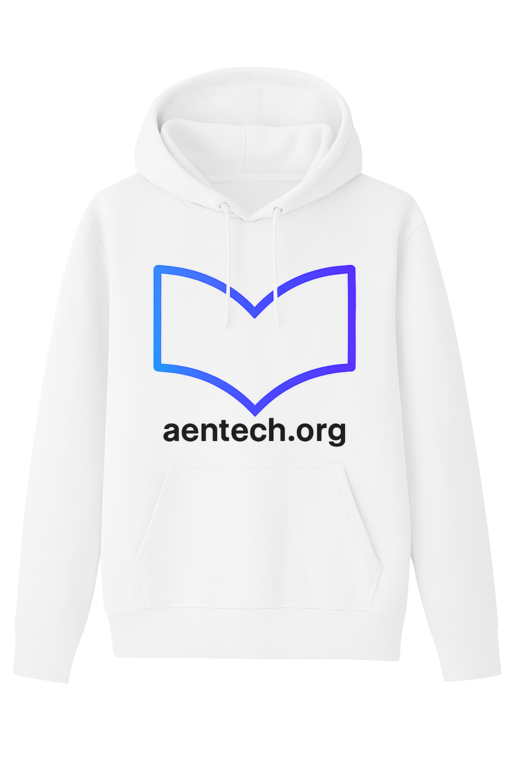 Moletom com Capuz Branco